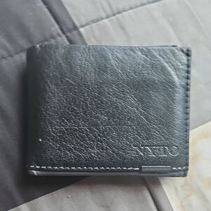 Vera Pelle Black Leather Card Holder